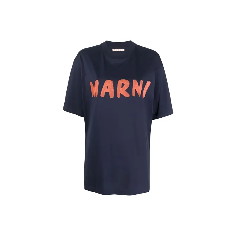 MARNI T-Shirts Women's Marine Blue-0