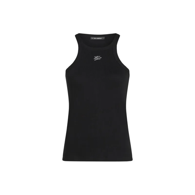 KARL LAGERFELD / Karl Lagerfeld Jeans Autograph Tank Top-0