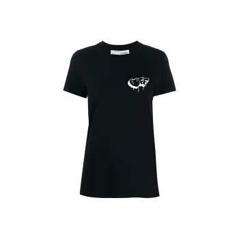 OFF WHITE Ss20 T Shirts Women's Black