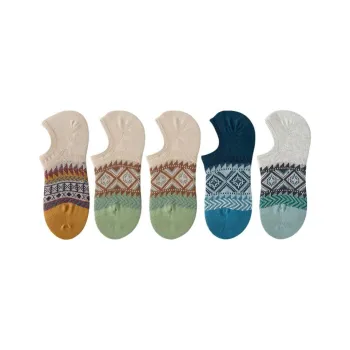 LUYOUYE No Show Socks Men's 5 Pack