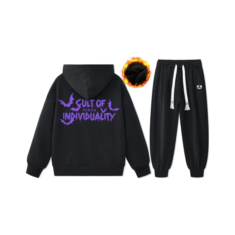 CULT OF INDIVIDUALITY Sweatshirt Sets Unisex-5