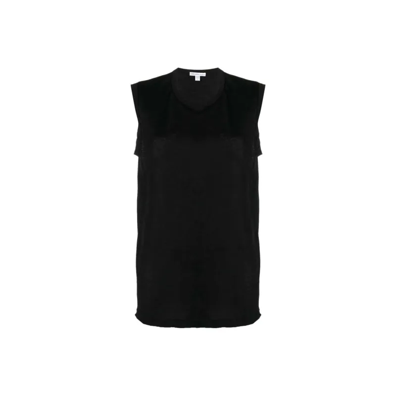 JAMES PERSE Tank Tops Women's Black-0