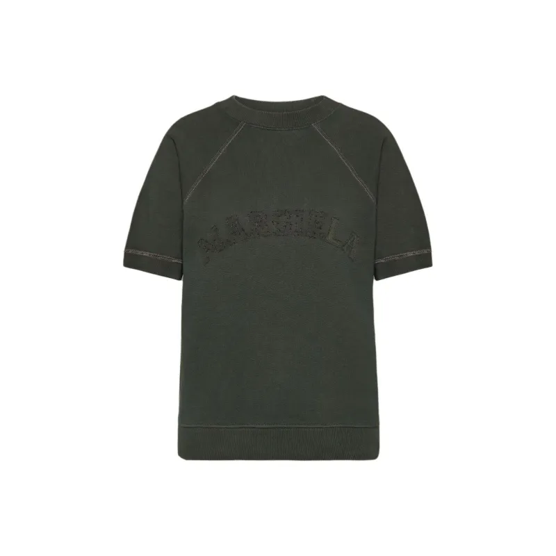 MM6 Maison Margiela Logo print Cotton Sweatshirt-0
