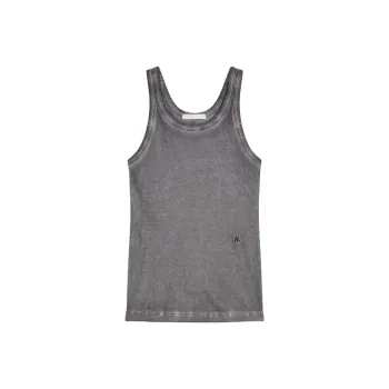 Helmut Lang Garment Dyed Racer Tank Top