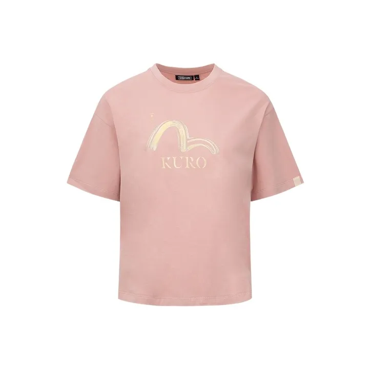 EVISU Crop Tops Women's Pink-0