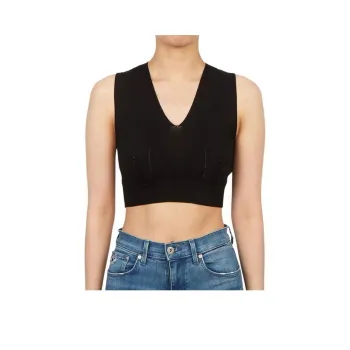MaxMara Tank Tops Women's Black