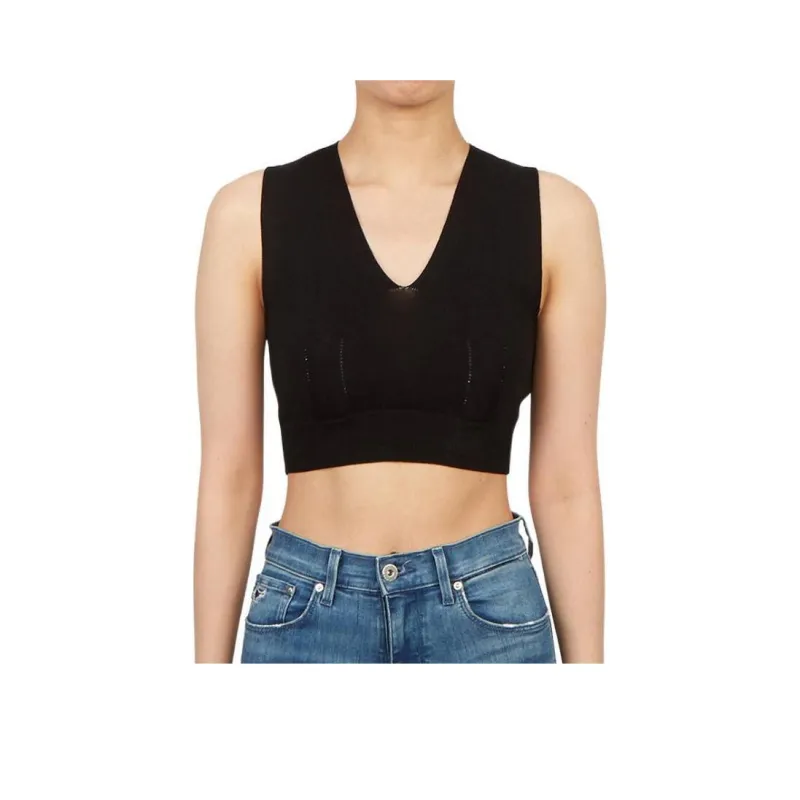 MaxMara Tank Tops Women's Black-0
