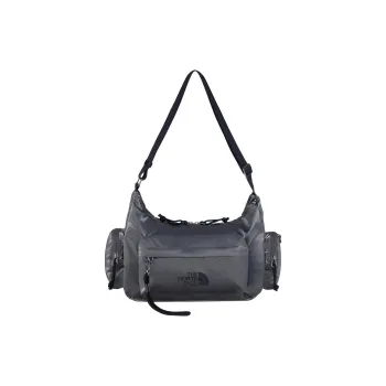 THE NORTH FACE Nylon Shoulder Bag Mini Unisex Silver Gray