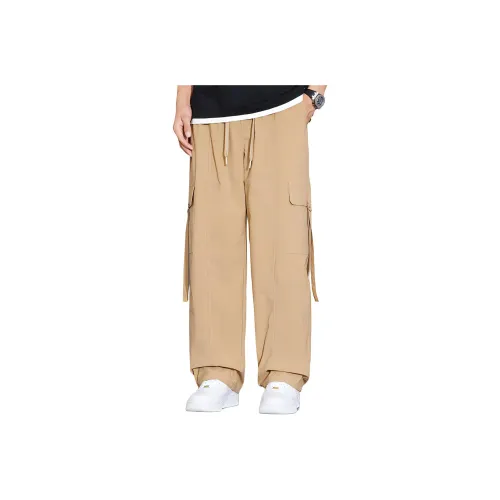 Tonlion Casual Pants Men's Khaki