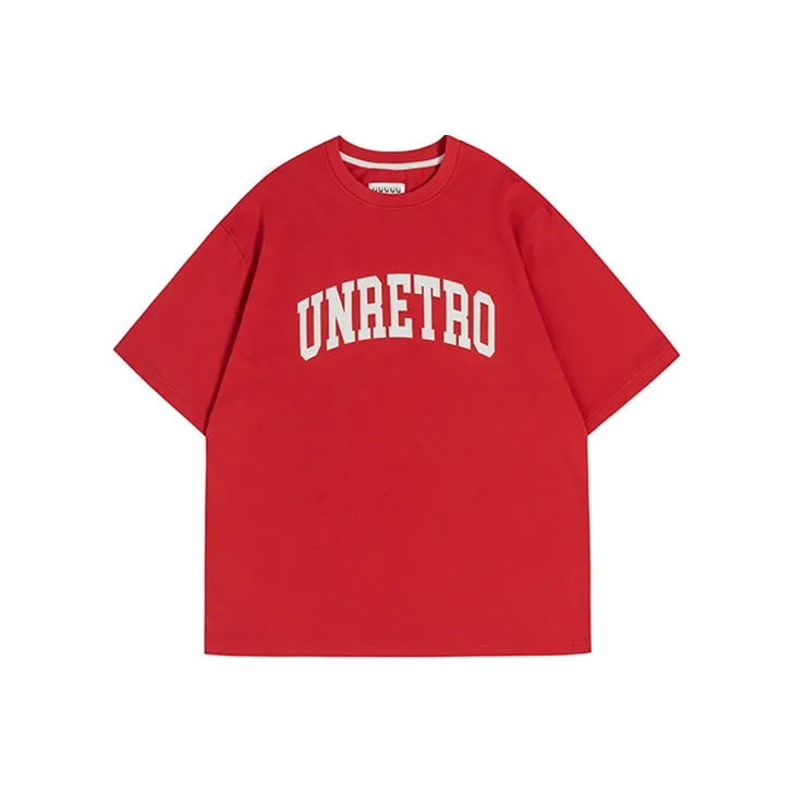 UNRETRO Drop Shoulder Sleeve T Shirt Unisex-2