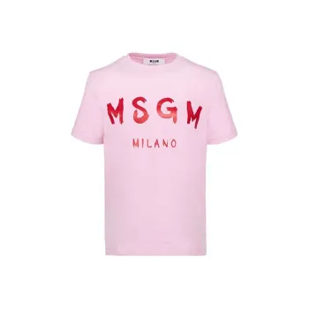 MSGM T Shirts Women's Pink