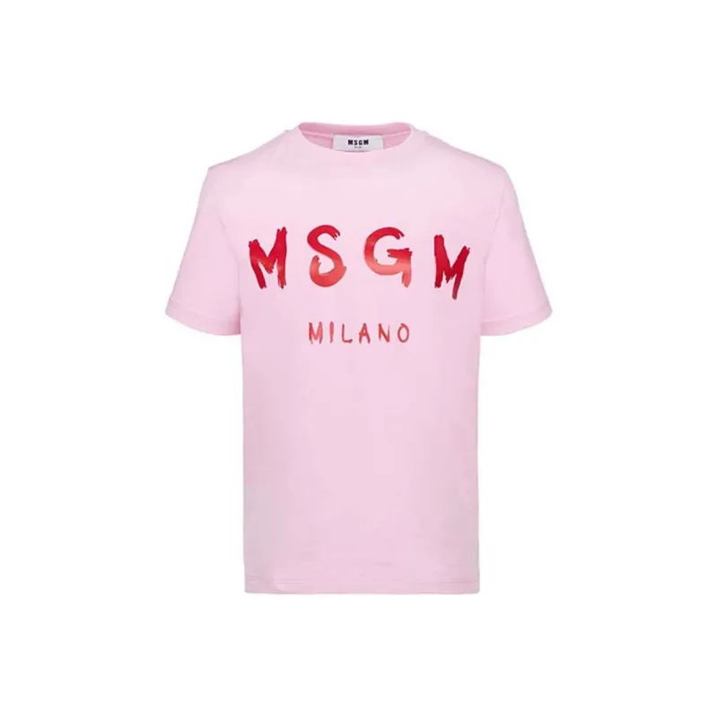 MSGM T Shirts Women's Pink-0