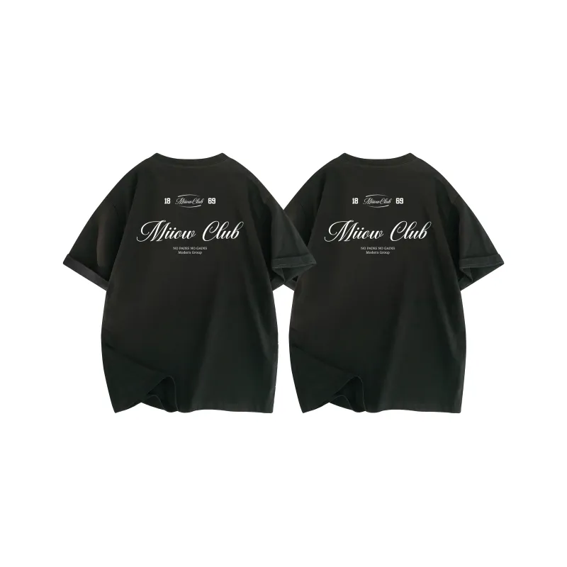MIIOW Trend Party Series Short Sleeved T Shirts Women's 2 Pack-15