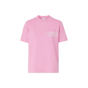 Burberry T Shirts Women's Pink
