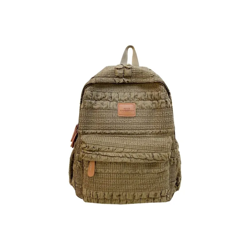 OURFUN Nylon Backpack Small Size Women's Multicolor-6