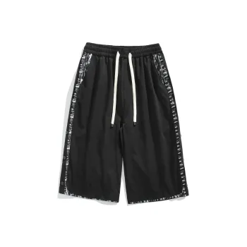 CHRROTA Casual Shorts Unisex Black