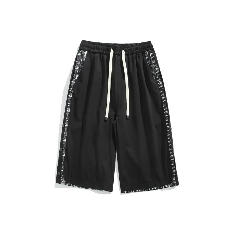 CHRROTA Casual Shorts Unisex Black-0