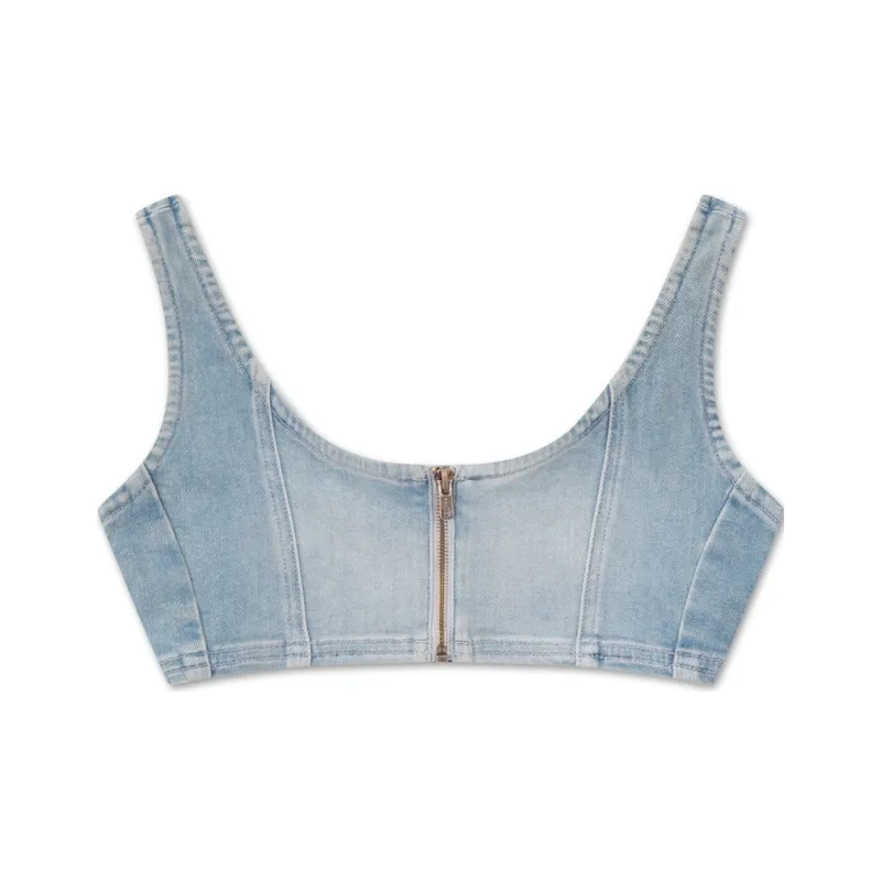Tommy Hilfiger Tank Top Women's Denim Blue-0