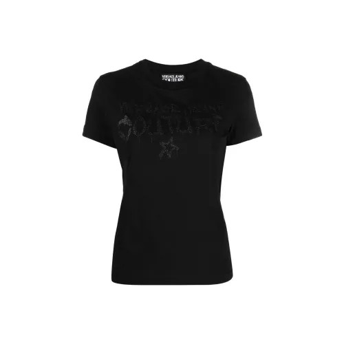 VERSACE JEANS COUTURE T-Shirts Women's Black