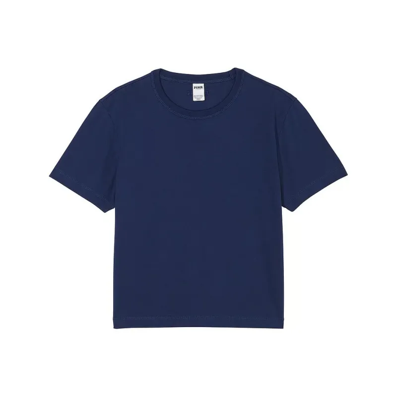Victoria's Secret T-Shirt Women's Marine Blue-0
