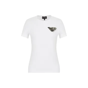 EMPORIO ARMANI T Shirts Women's White