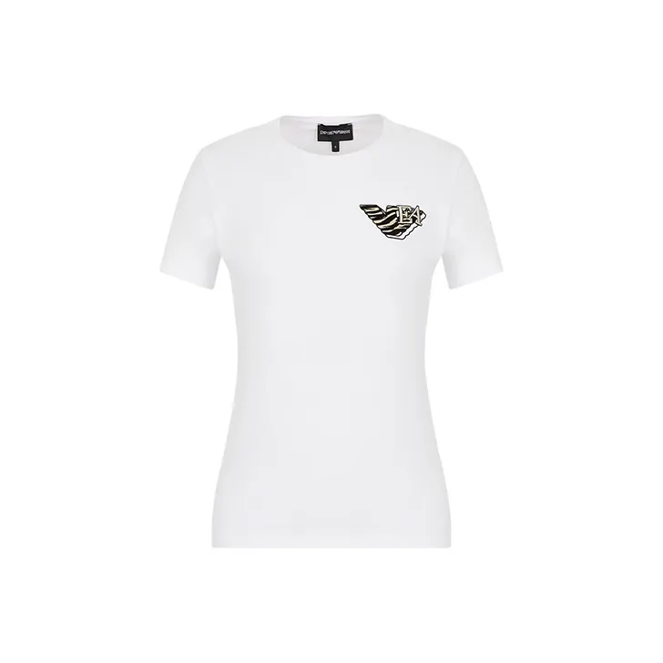 EMPORIO ARMANI T Shirts Women's White-0