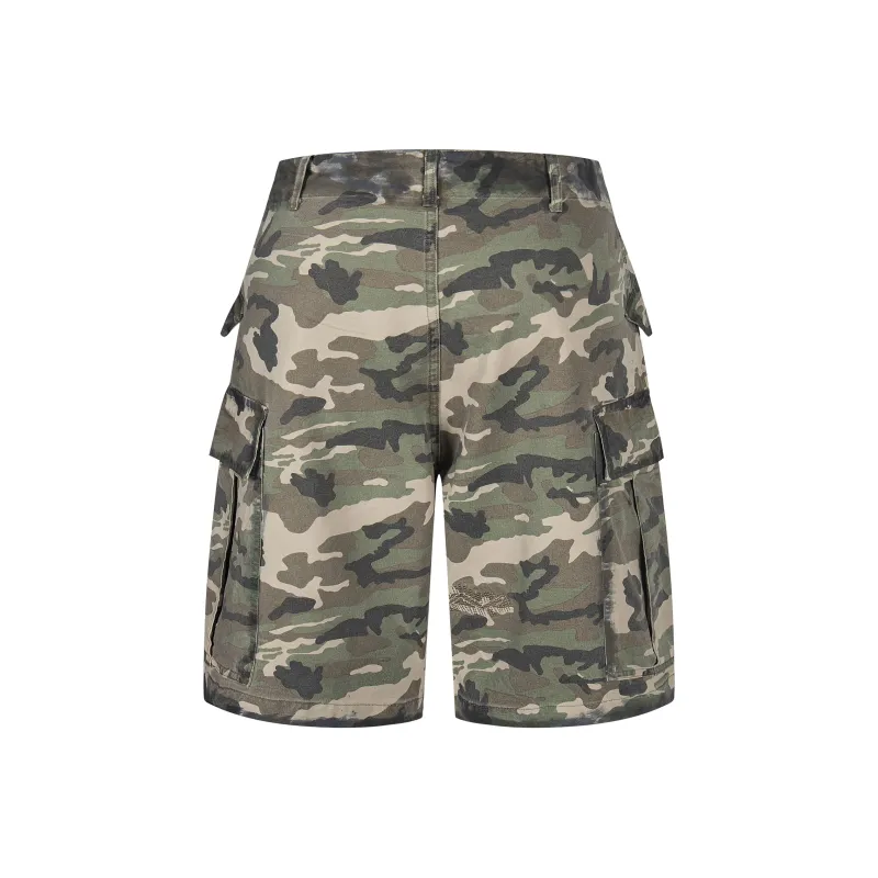 GBXM Cargo Shorts Unisex Camouflage-2