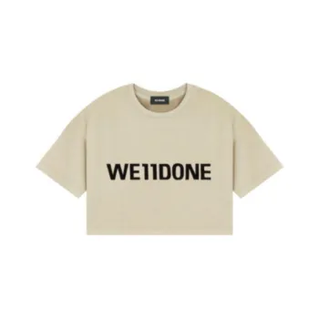 WE11DONE FW22 T-Shirt Women's Beige