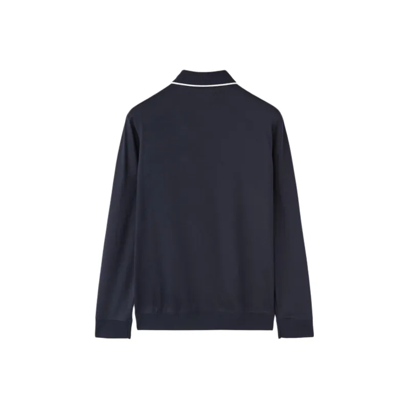 Loro Piana Polo Shirt Men's Marine Blue-1