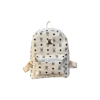 Gerlanx PU Backpack Large Size Women's MO Bear White/MO Bear Pink