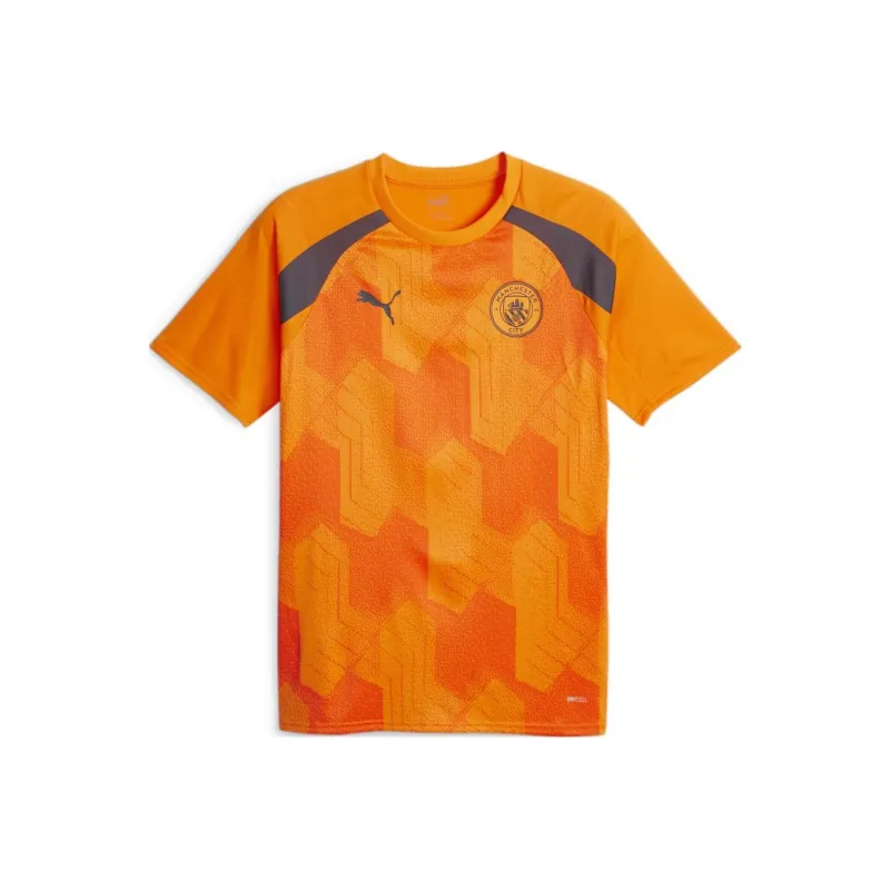 PUMA MCFC Soccer Jerseys Men Yellow-0