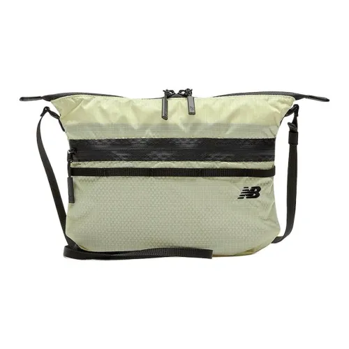 New Balance Nylon Shoulder Bag, Crossbody Bag Women's Yellow
