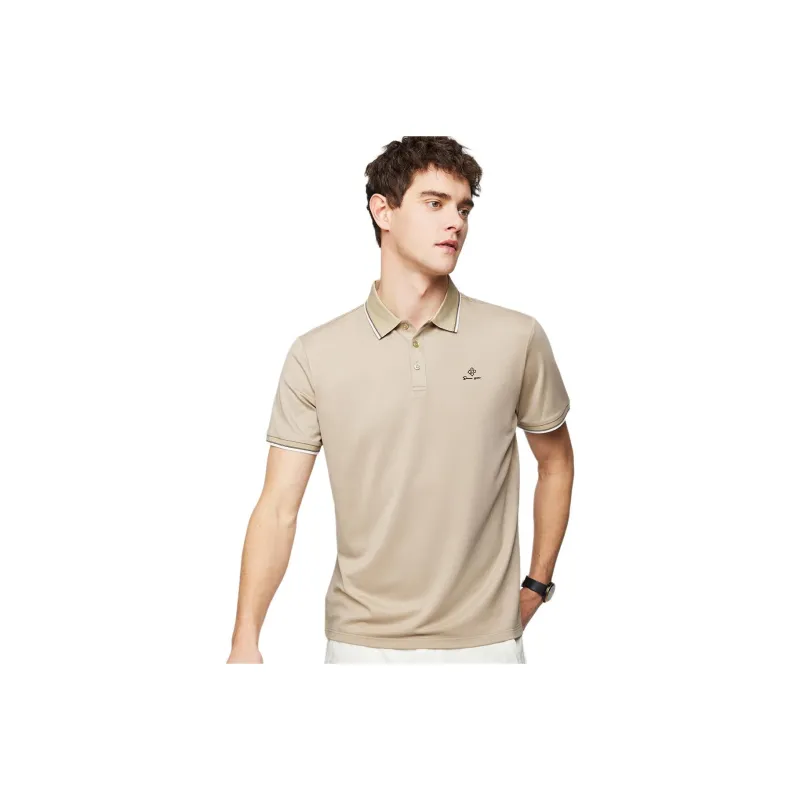 Red bean Polo Shirts Men-24