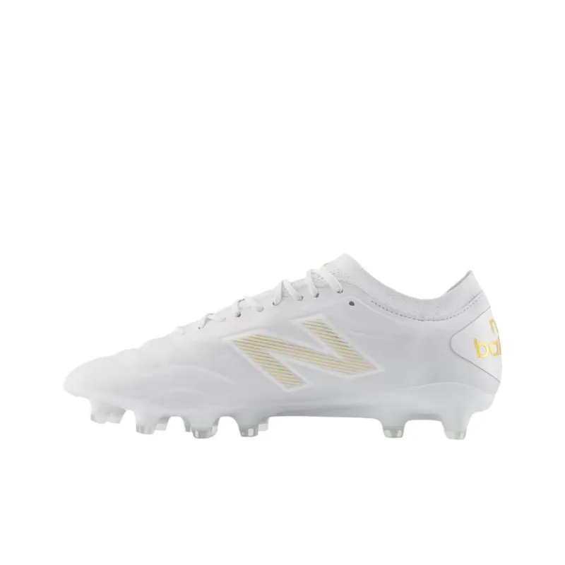 New Balance 442 ELITE V2 HG Rubber Short Studs Soccer Shoes Unisex White-2