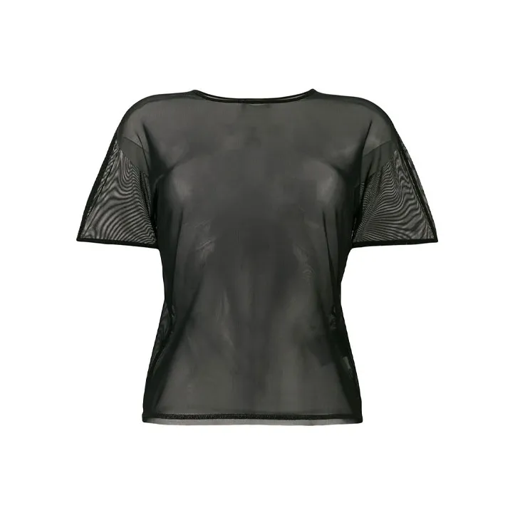 Y 3 T Shirts Women's Black-0