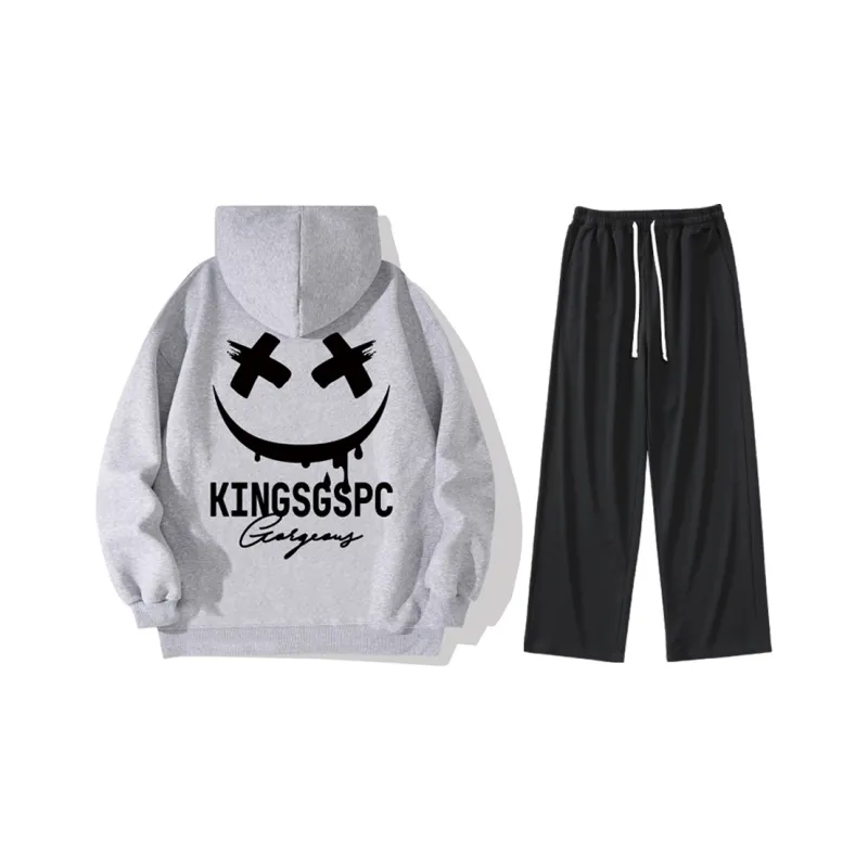 Kingsgspc Sweatshirt Sets Unisex-18
