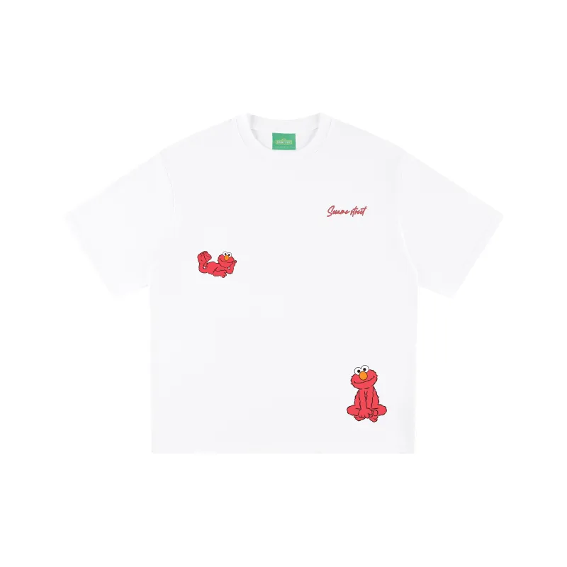 SESAME STREET [ELMO Collection] Short Sleeved T Shirts Unisex-4