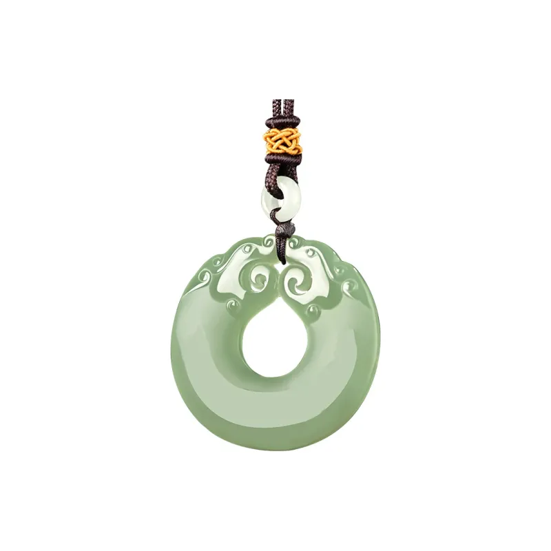 KUNYUYAO Pendants Pale Greenish White Jade Unisex-31