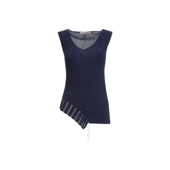 Roberto Cavalli Tank Tops Women's Blue