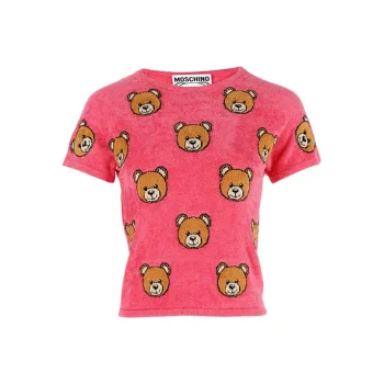 MOSCHINO T Shirts Women's Peach