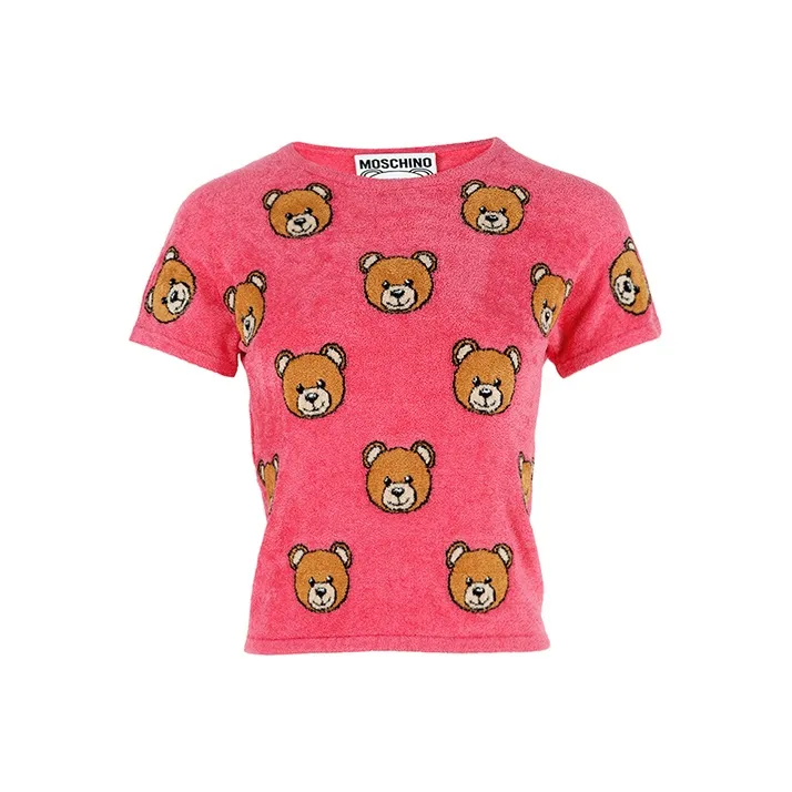 MOSCHINO T Shirts Women's Peach-0
