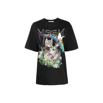 MSGM T Shirts Women's Black
