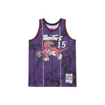 Mitchell Ness 'NBA Toronto Raptors 1998 Vince Carter' Team Marble Swingman Jersey Vest Top