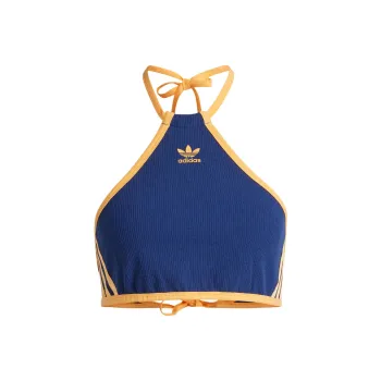 Adidas Logo print Halterneck Crop Top