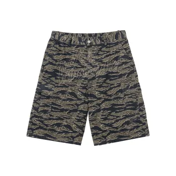 LOOKUN Casual Shorts Unisex Green