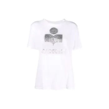 ISABEL MARANT ETOILE Zewel Logo print T shirt