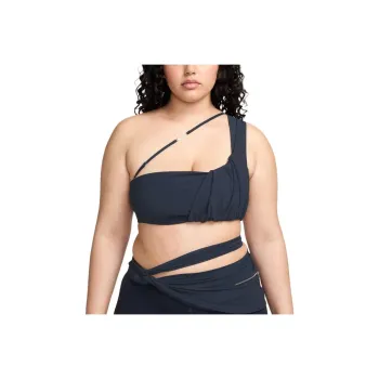Nike X Nike La Brassière Drapée Sports Bra Dark Obsidian