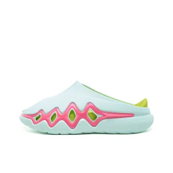 RIGORER Shark 3 Slip Resistant Cushioning Slide Slippers Unisex Mint Green Lotus Pink