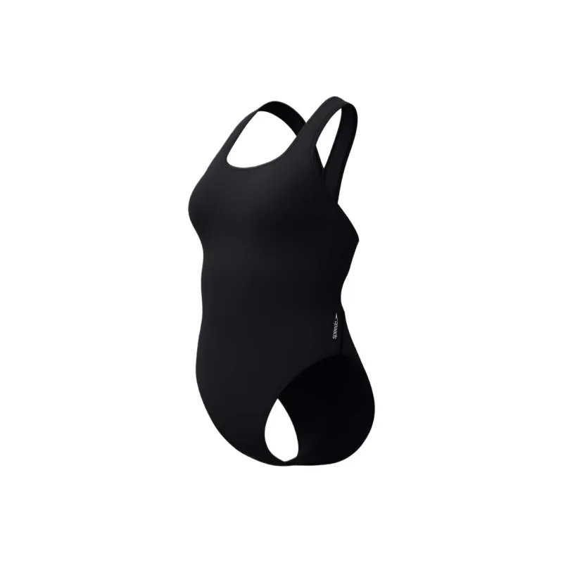 Speedo Solid Super Pro One Piece Black One piece Swimsuit Women's Black-3
