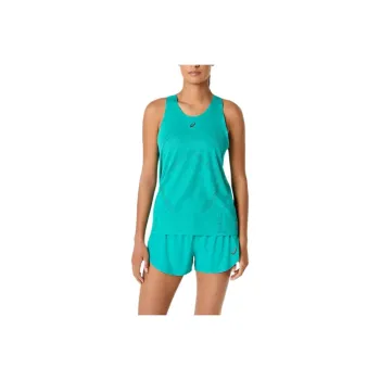Asics Metarun Tank Top Women's Blue Green
